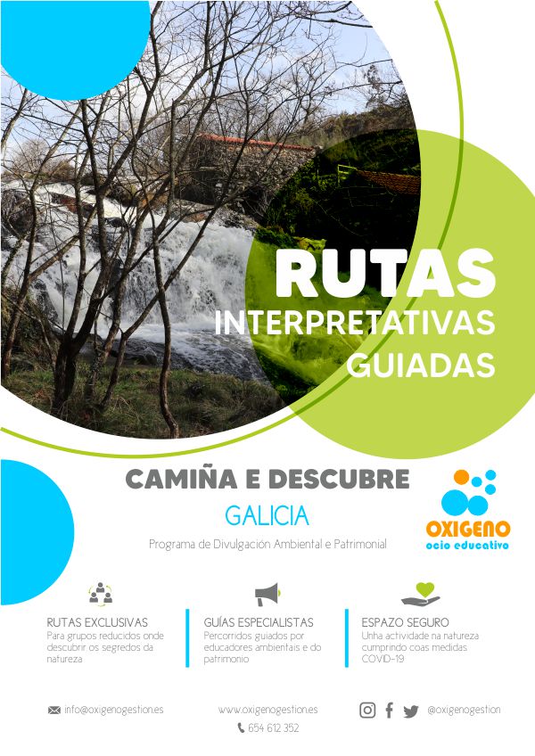 Rutas guiadas interpretativas Galicia Oxígeno Gestión